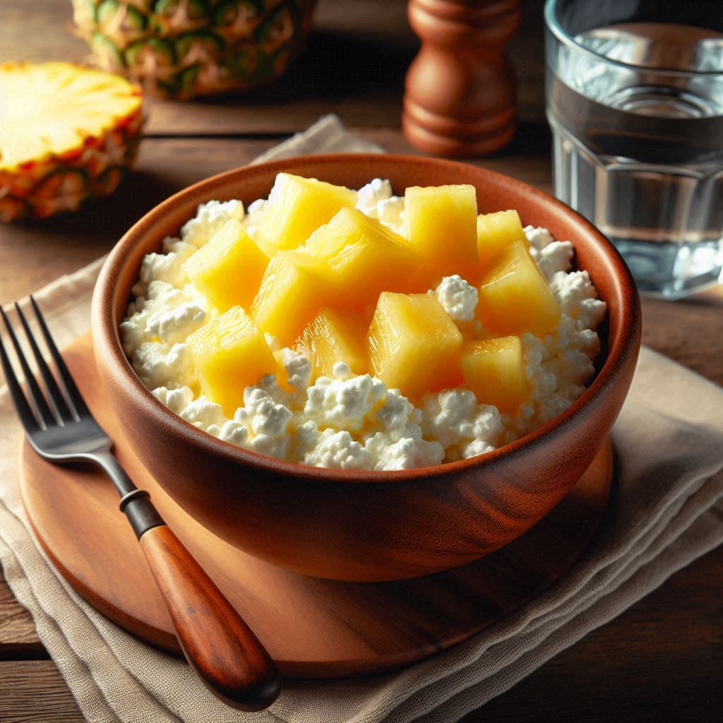 Cottage Cheese and Pineapple