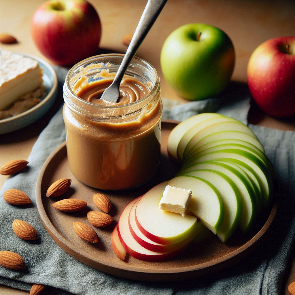 Nut Butter and Apple Slices